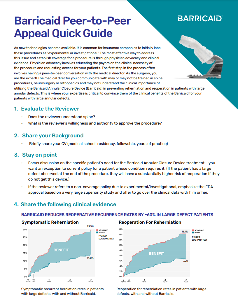 image of peepr-to-peer appeal guide